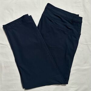 Lululemon ABC Pant Classic Size 38 True Navy Blue Warpstreme $128